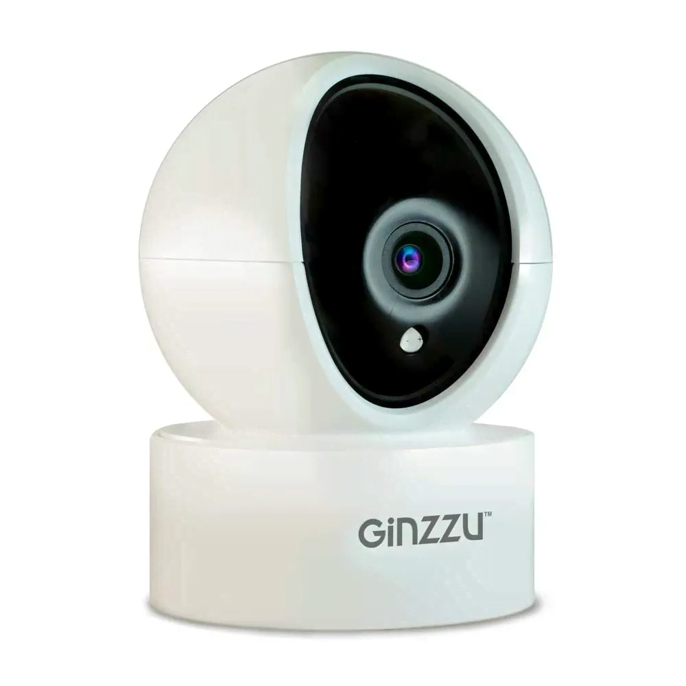 IP Видеокамера Ginzzu HWD-2301A 3.6мм, 1/2.7, 1920x1080, 2Мп, Wi-Fi,microSD