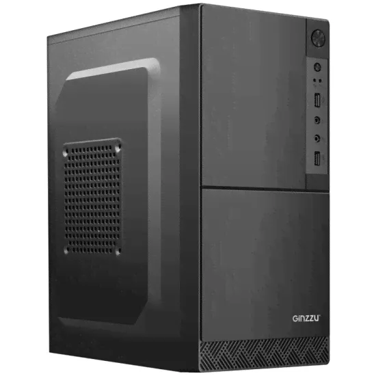 Компьютерный корпус Ginzzu B190 черный GINZZU