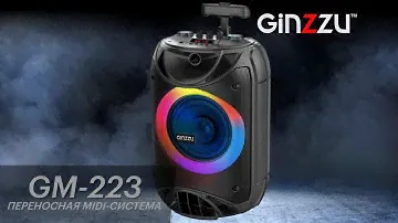 Обзор на музыкальную Midi систему от GINZZU. Model: GM-223. Color Party NEW!!!