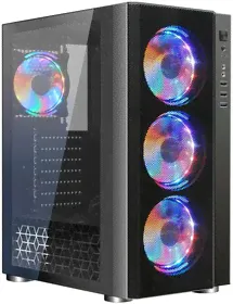 Корпус Ginzzu CL300 Black-0