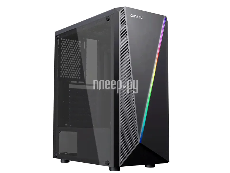 Корпус Ginzzu SL150 без БП Black