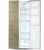 Холодильник Ginzzu NFK-452 Gold glass