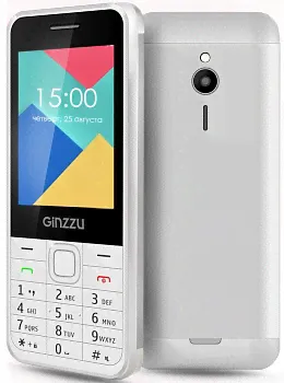 Мобильный телефон Ginzzu M108D White