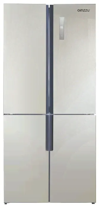 Холодильник Ginzzu NFK-510 gold glass в Санкт-Петербурге-0