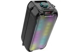 Ginzzu GM-221 (V5.0), 24Вт, 150Гц- 18кГц, USB-flash, microSD-card, FM-радио, пульт ДУ, батарея 3,6В/2400мАч, эквалайзер