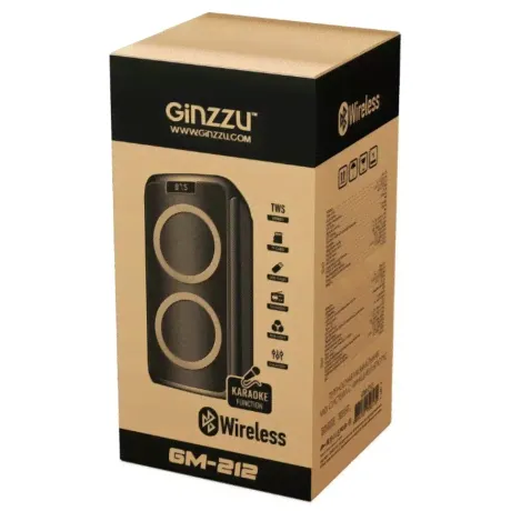 Акустическая система Ginzzu GM-212-0