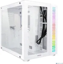 Ginzzu V560 RGB подсветка, закаленное стекло 1*USB 3.0,1*USB 2.0, AU Белый ATX