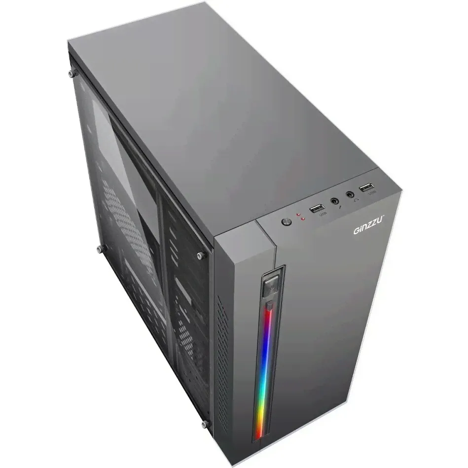 Корпус Ginzzu D370 Black-0