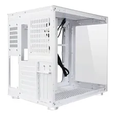 Корпус Ginzzu V580 RGB подсветка, закаленное стекло 1*USB 3.0, 1*USB 2.0, AU Белый ATX