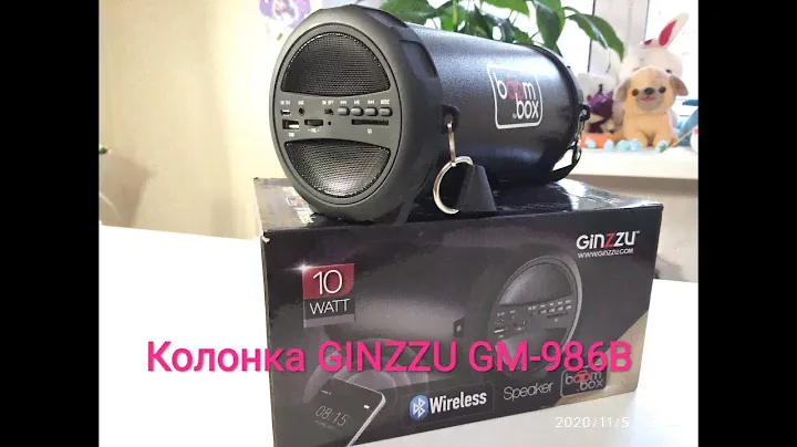 Обзор Bluetooth колонки GINZZU GM-986B