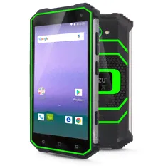 Смартфон Ginzzu RS8502 black/green