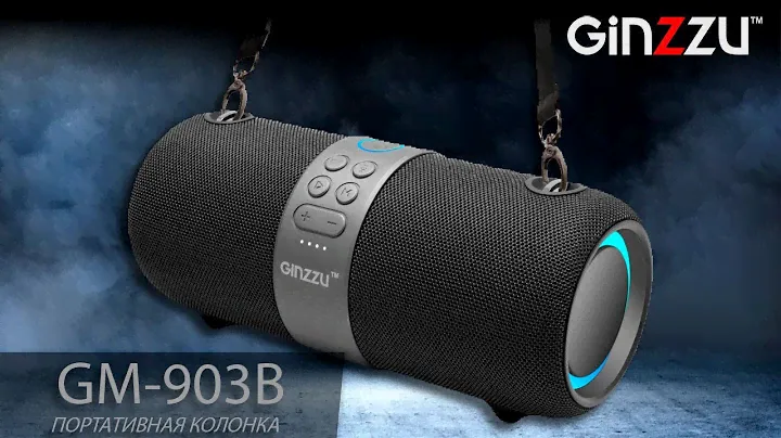 Обзор на портативную Bluetooth колонку от Ginzzu. Model: GM-903B.