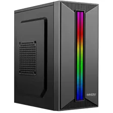 Ginzzu B350 RGB, mATX, без Б/п, Black корпус