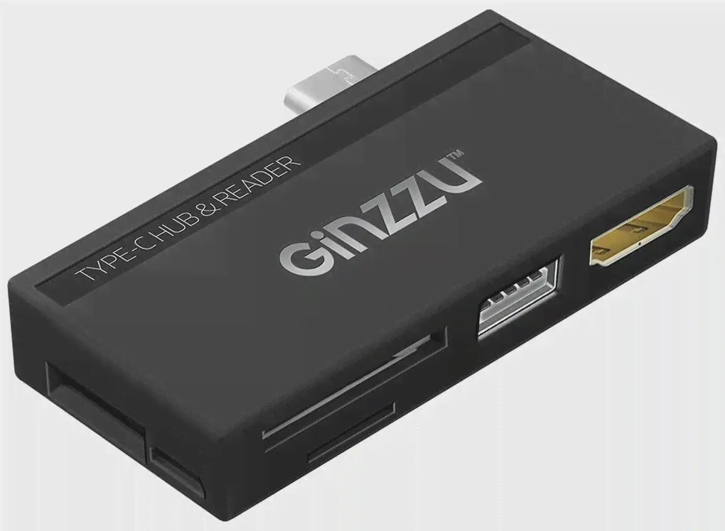 Картридер внешний Ginzzu GR-862UB