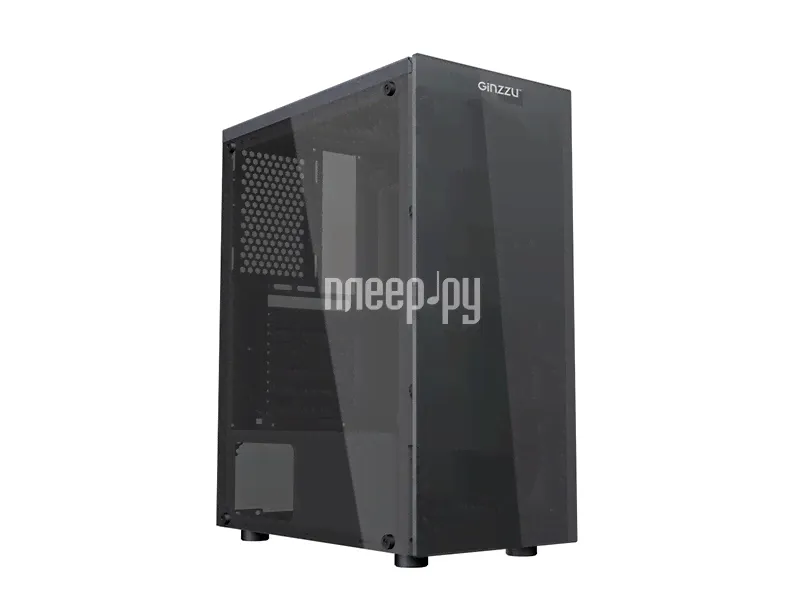 Корпус Ginzzu SL190 без БП Black