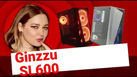 НИКС Компьютерный Супермаркет: видео про Корпус Ginzzu SL600 Black без БП с окном #1