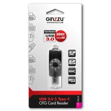 Ginzzu GR-588UB картридер/usb-хаб